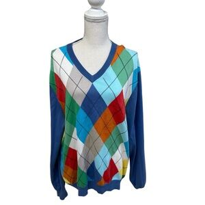 Men’s Brooks Brothers V-neck sweater in size XL